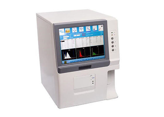W pełni automatyczny analizator hematologiczny 3 część 70Kpa 106Kpa 10.4 '' Duży kolorowy wyświetlacz LCD